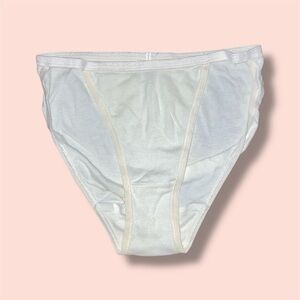 White String Bikini Panty